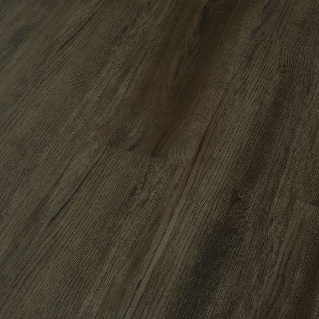 Self-adhesive Flooring Planks 4.46 m² 3 mm PVC Dark Brown